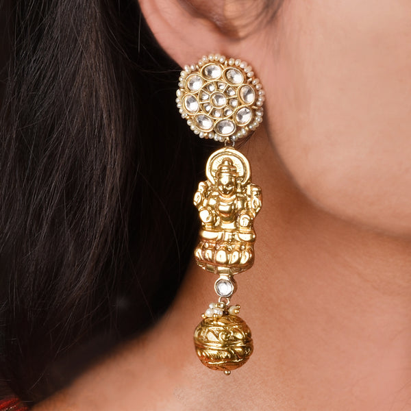 Divine Golden Earrings
