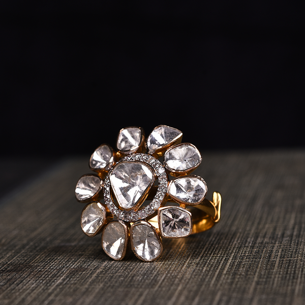 Diamond Semi-Tension ring - Gerhard Moolman Fine Jewellery