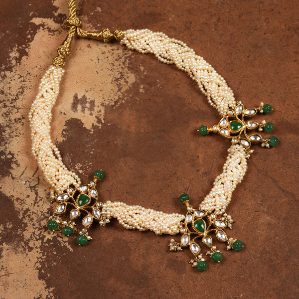 PEARL GARLAND NECKLACE
