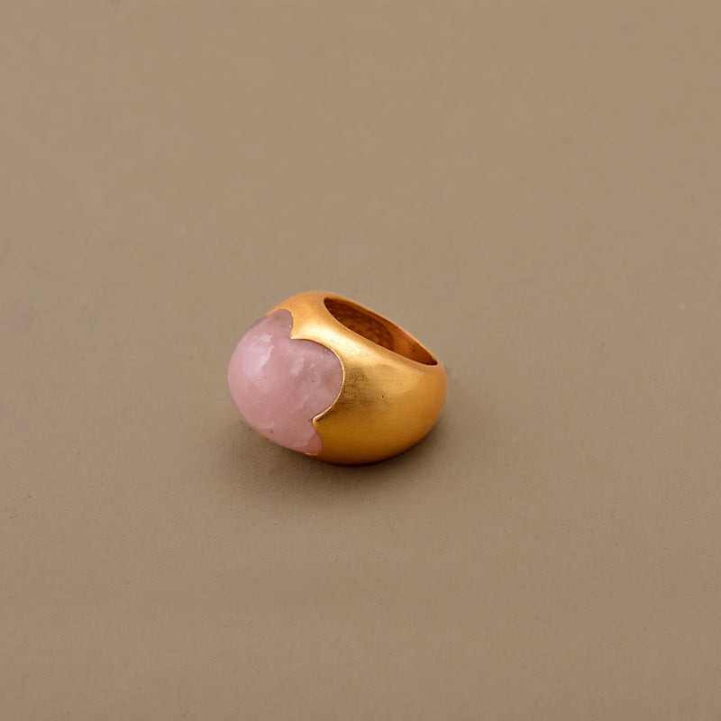 MUTED GOLD ORGANIC RING
